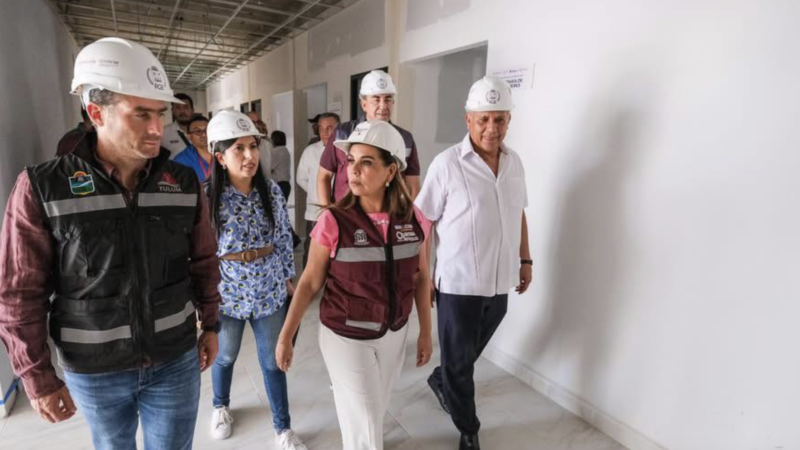 Supervisa Mara Lezama construcción del Centro de Justicia para las Mujeres en Tulum.