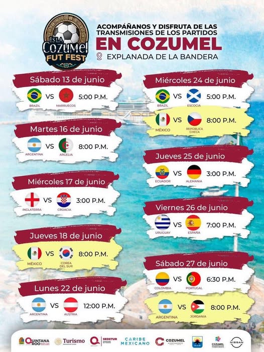 DISFRUTA DEL FÚTBOL EN COZUMEL FUT FEST